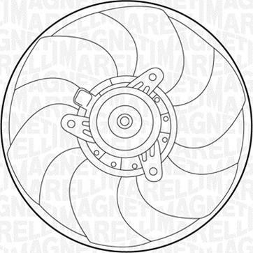 Magneti Marelli 069422377010 - Ventilators, Motora dzesēšanas sistēma autodraugiem.lv