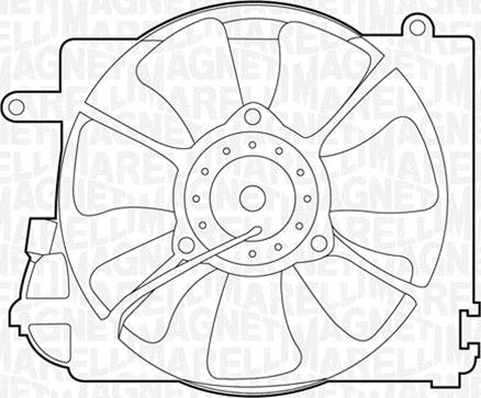 Magneti Marelli 069422294010 - Ventilators, Motora dzesēšanas sistēma autodraugiem.lv