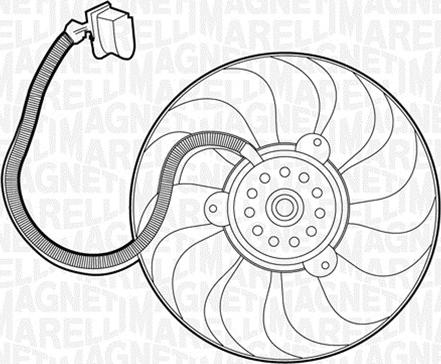 Magneti Marelli 069422261010 - Ventilators, Motora dzesēšanas sistēma autodraugiem.lv
