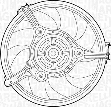 Magneti Marelli 069422267010 - Ventilators, Motora dzesēšanas sistēma autodraugiem.lv