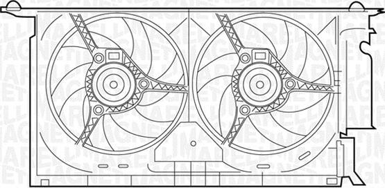 Magneti Marelli 069422286010 - Ventilators, Motora dzesēšanas sistēma autodraugiem.lv