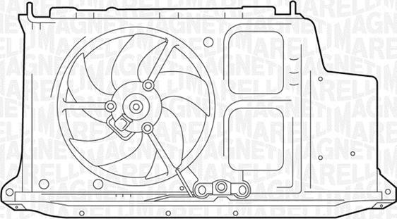 Magneti Marelli 069422282010 - Ventilators, Motora dzesēšanas sistēma autodraugiem.lv