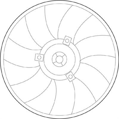 Magneti Marelli 069422228010 - Ventilators, Motora dzesēšanas sistēma autodraugiem.lv