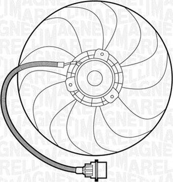 Magneti Marelli 069422272010 - Ventilators, Motora dzesēšanas sistēma autodraugiem.lv