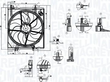 Magneti Marelli 069422787010 - Ventilators, Motora dzesēšanas sistēma autodraugiem.lv