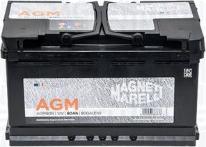 Magneti Marelli 069080800009 - Startera akumulatoru baterija autodraugiem.lv