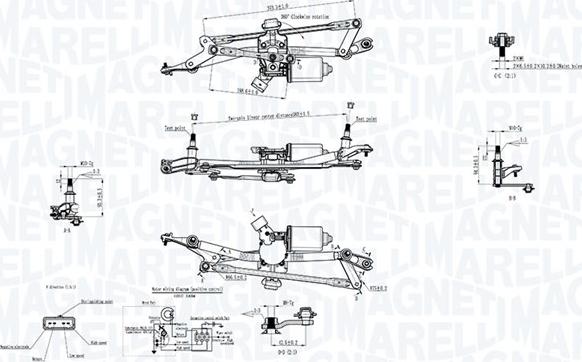 Magneti Marelli 064351738010 - Stiklu tīrīšanas sistēma autodraugiem.lv