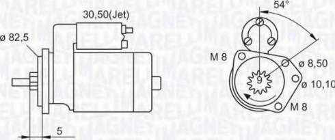 Magneti Marelli 063521071030 - Starteris autodraugiem.lv