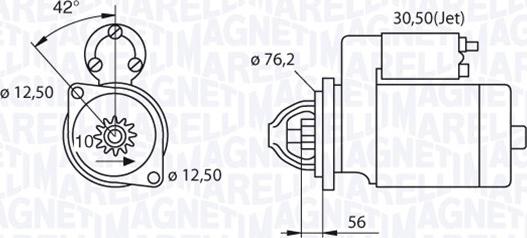 Magneti Marelli 063521250420 - Starteris autodraugiem.lv