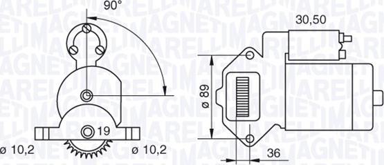 Magneti Marelli 063187051010 - Starteris autodraugiem.lv