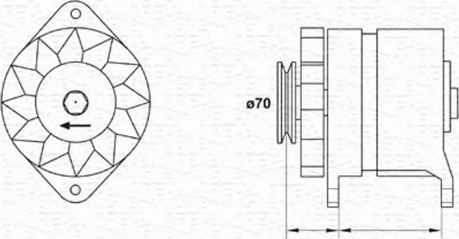 Magneti Marelli 063321087010 - Ģenerators autodraugiem.lv