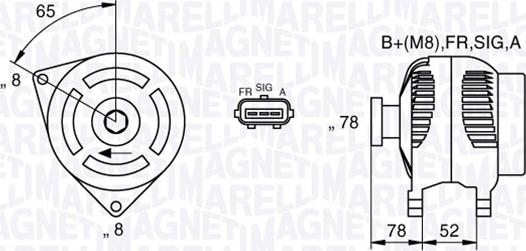 Magneti Marelli 063377421010 - Ģenerators autodraugiem.lv