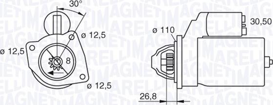 Magneti Marelli 063216851010 - Starteris autodraugiem.lv