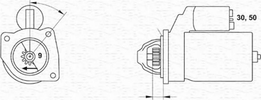 Magneti Marelli 063216833010 - Starteris autodraugiem.lv