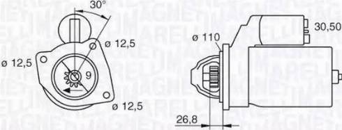 Magneti Marelli 063216741010 - Starteris autodraugiem.lv