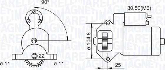 Magneti Marelli 063280032010 - Starteris autodraugiem.lv