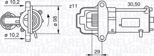 Magneti Marelli 063280023010 - Starteris autodraugiem.lv