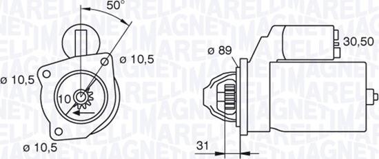 Magneti Marelli 063227602010 - Starteris autodraugiem.lv