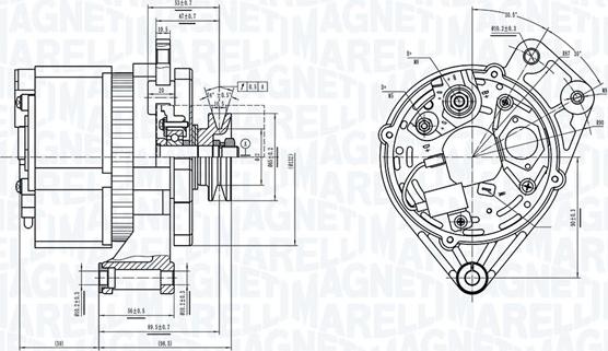 Magneti Marelli 063739061010 - Ģenerators autodraugiem.lv