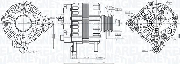 Magneti Marelli 063739063010 - Ģenerators autodraugiem.lv