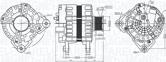 Magneti Marelli 063739062010 - Ģenerators autodraugiem.lv