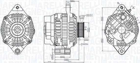 Magneti Marelli 063736439010 - Ģenerators autodraugiem.lv