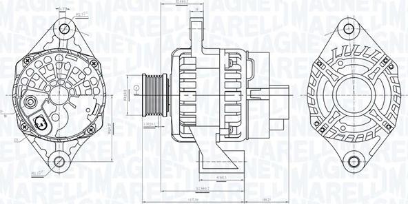 Magneti Marelli 063736094010 - Ģenerators autodraugiem.lv