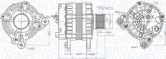 Magneti Marelli 063736193010 - Ģenerators autodraugiem.lv