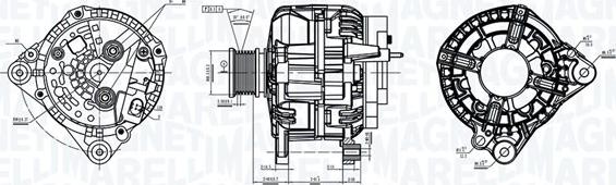 Magneti Marelli 063736359010 - Ģenerators autodraugiem.lv