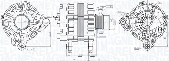 Magneti Marelli 063736298010 - Ģenerators autodraugiem.lv