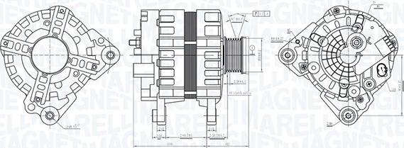 Magneti Marelli 063736232010 - Ģenerators autodraugiem.lv