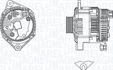 Magneti Marelli 063730638010 - Ģenerators autodraugiem.lv