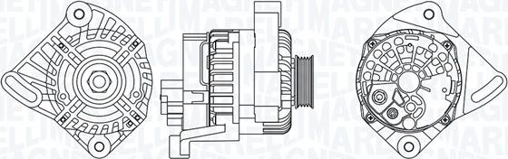 Magneti Marelli 063730890010 - Ģenerators autodraugiem.lv