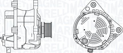 Magneti Marelli 063730827010 - Ģenerators autodraugiem.lv