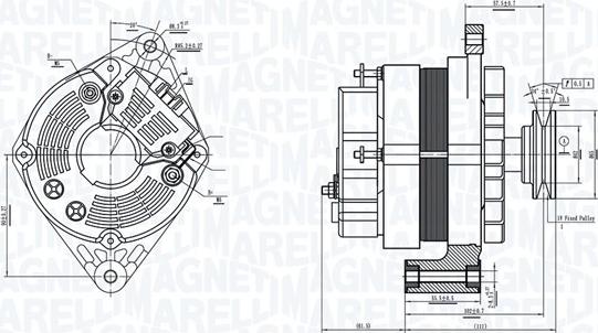 Magneti Marelli 063730375010 - Ģenerators autodraugiem.lv