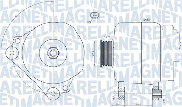 Magneti Marelli 063731992010 - Ģenerators autodraugiem.lv