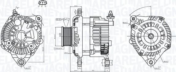 Magneti Marelli 063731946010 - Ģenerators autodraugiem.lv