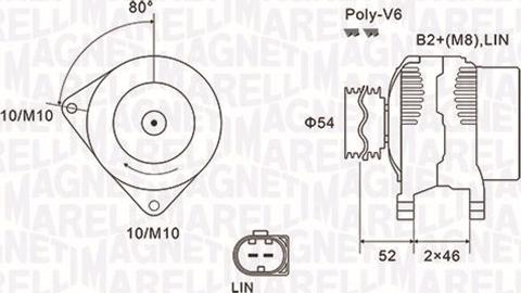 Magneti Marelli 063731970010 - Ģenerators autodraugiem.lv