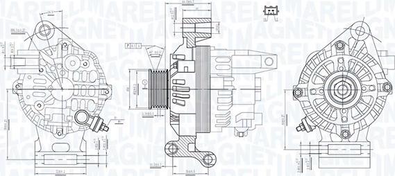 Magneti Marelli 063731474010 - Ģenerators autodraugiem.lv