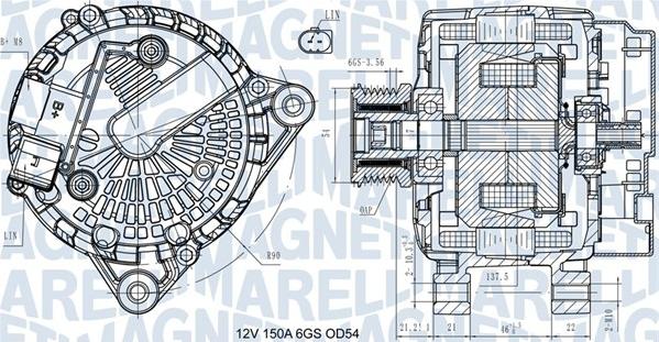 Magneti Marelli 063731472410 - Ģenerators autodraugiem.lv