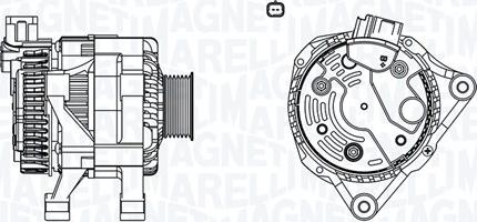 Magneti Marelli 063731589010 - Ģenerators autodraugiem.lv