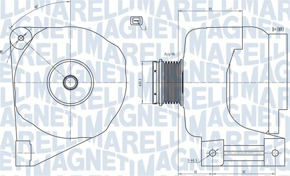 Magneti Marelli 063731673010 - Ģenerators autodraugiem.lv