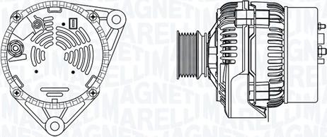 Magneti Marelli 063731062010 - Ģenerators autodraugiem.lv