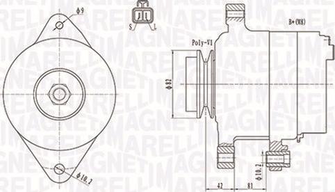 Magneti Marelli 063731806010 - Ģenerators autodraugiem.lv