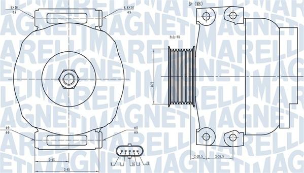 Magneti Marelli 063731880010 - Ģenerators autodraugiem.lv