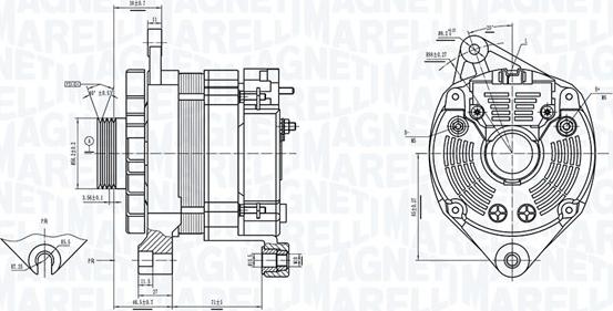 Magneti Marelli 063733685010 - Ģenerators autodraugiem.lv