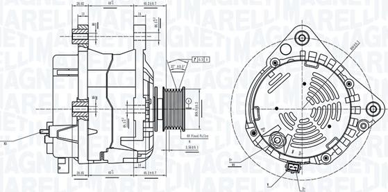 Magneti Marelli 063733837010 - Ģenerators autodraugiem.lv