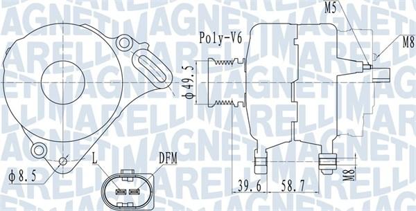 Magneti Marelli 063732064010 - Ģenerators autodraugiem.lv