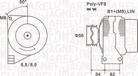 Magneti Marelli 063732028010 - Ģenerators autodraugiem.lv