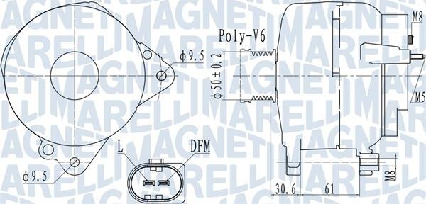 Magneti Marelli 063732118010 - Ģenerators autodraugiem.lv